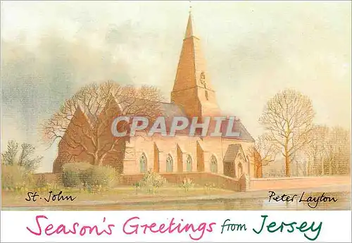 Cartes postales moderne Jersey Parish Churches