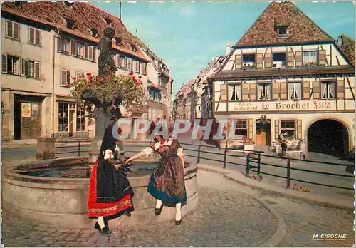 Cartes postales moderne El Alsace Pittoresque Alsaciennes a Barr Folklore
