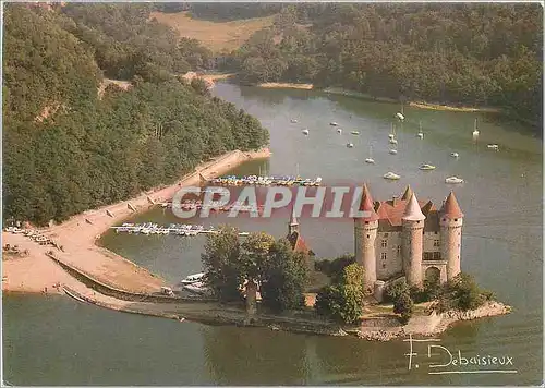 Cartes postales moderne Auvergne En Majeste Chateau de Val Cantal