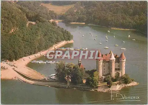 Moderne Karte Auvergne En Majeste Chateau de Val Cantal