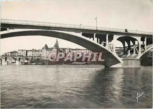 Cartes postales moderne Montauban Tarn et Garonne Le Musee d'Ingres vu de la rive gauche du Tarn