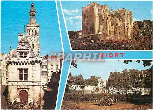 Cartes postales moderne Niort Ville fleurie En Poitou les Deux Sevres Touristiques Niort
