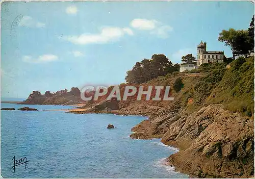 Cartes postales moderne La Bretagne St Quay Portrieux C du N Le Chateau de Calan vu du chemin des Douaniers