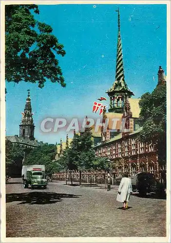 Cartes postales moderne Copenhague La Bourse