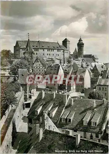 Cartes postales moderne Nurnberg Blick zur Burg vom Neutor
