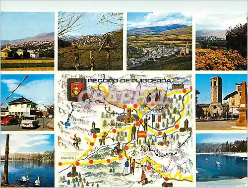 Cartes postales moderne Puigcerda Beaux Aspects