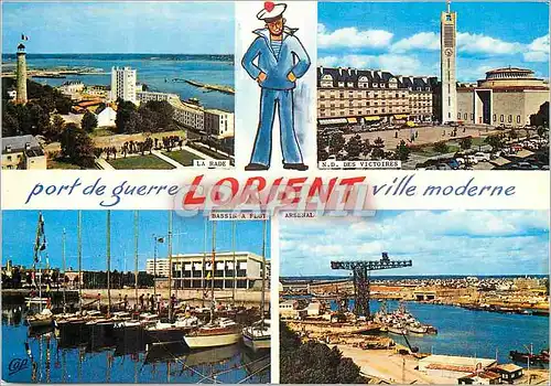 Cartes postales moderne Lorient