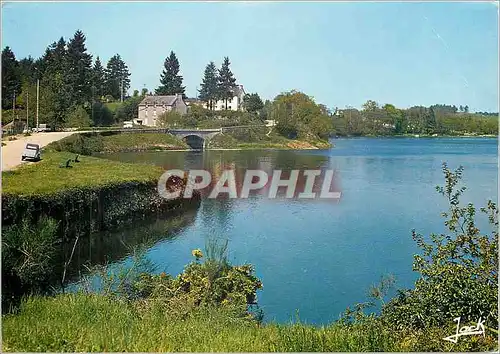 Cartes postales moderne Ploermel Le Lac