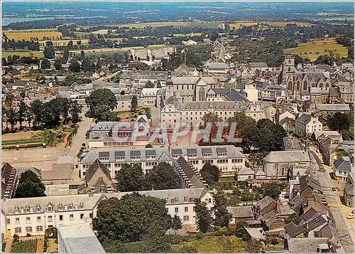 Cartes postales moderne Ploermel Morbihan Communaute des Freres l'Ecole Lamennais et la Ville