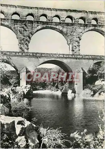 Cartes postales moderne Le Pont du Gard Aqueduc romain