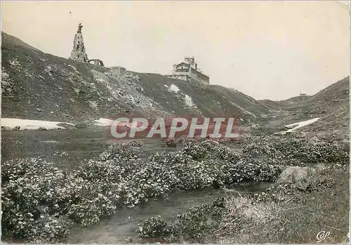 Cartes postales moderne Col du Petit St Bernard Le Monument de Saint Bernard et l'Ancien Hospice