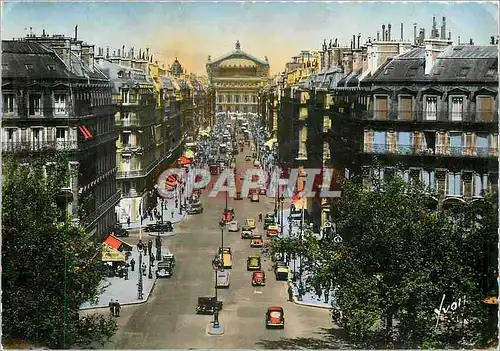 Cartes postales moderne Paris Avenue de l'Opera