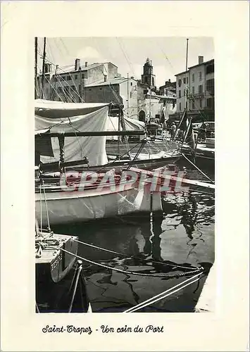 Cartes postales moderne Saint Tropez Un coin du Port Bateaux