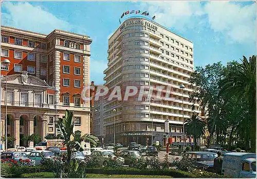 Moderne Karte Malaga Acera de la Marina Hotel Malaga Palacio
