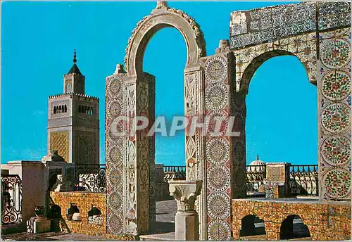 Cartes postales moderne Tunis Terrasse des Orient Palastes