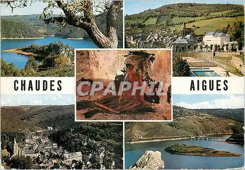 Cartes postales moderne Chaudes Aigues