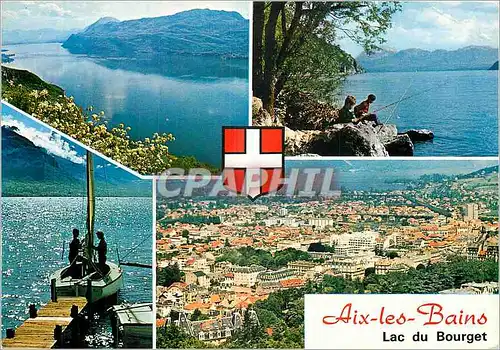 Cartes postales moderne Aix les Bains Lac du Bourget