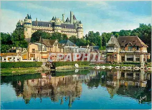 Cartes postales moderne Chateau de Pierrefonds Oise Le Chateau facade Ouest