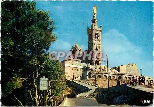 Cartes postales moderne Marseille Notre Dame de la Garde