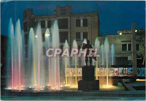 Cartes postales moderne Castellon de la Plana Place de Fadreil Monument au Paysan