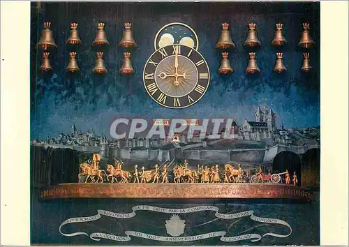 Cartes postales moderne Geneve L'Horloge historique du Passage Malbuisson