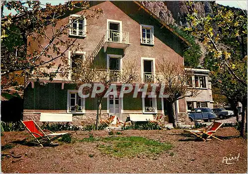 Moderne Karte La plus haute ville d'Europe Briancon Les Genets