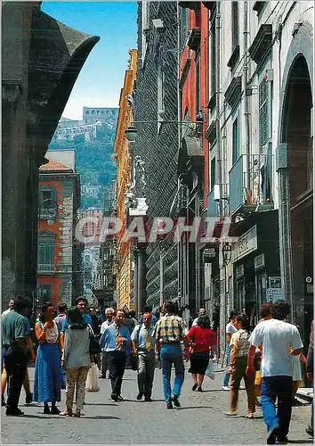 Cartes postales moderne Napoli Via Benedetto Croce