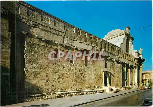 Moderne Karte Siracusa Temple de Athena V