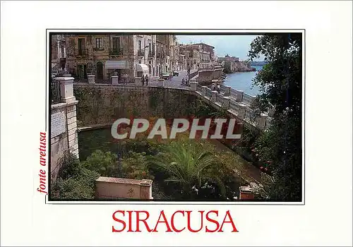 Cartes postales moderne Siracusa fonte aretusa