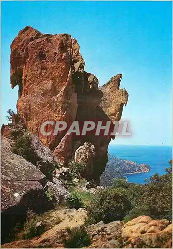 Cartes postales moderne Corse Ile de Beaute Calanche de Piana L'Aigle