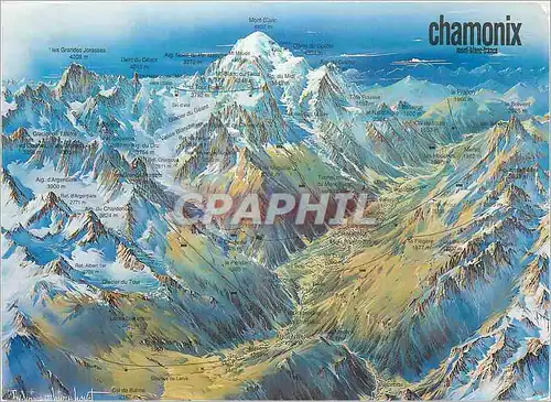 Cartes postales moderne Chamonix