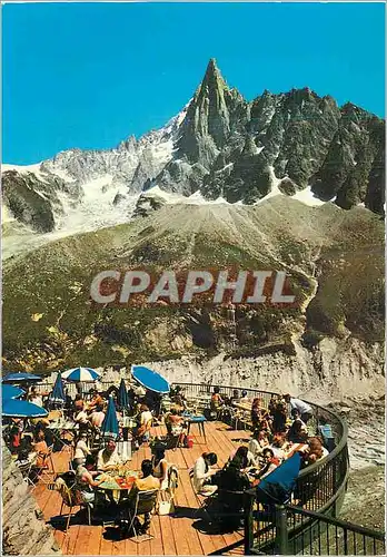 Cartes postales moderne Chamonix Mont Blanc Haute Savoie Les Terrasses du Montenvers