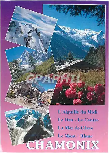 Cartes postales moderne Chamonix Mont Blanc Haute Savoie France