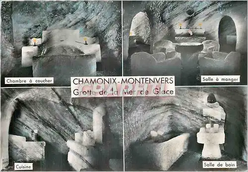 Cartes postales moderne Chamonix Montenvers Grotte de la Mer de Glace