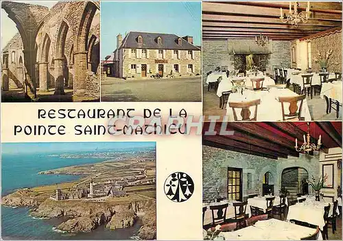 Moderne Karte Restaurant de la Pointe Saint Mathieu