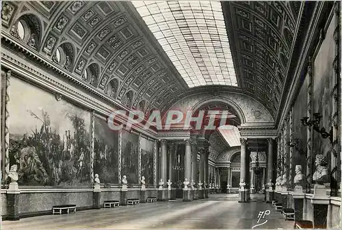 Moderne Karte Versailles S et O La Galerie des Batailles