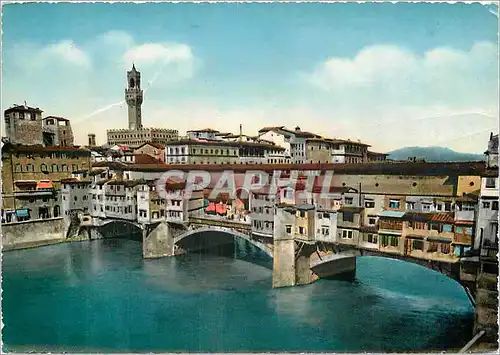 Moderne Karte Firenze Ponte Vecchio Le Vieux pont