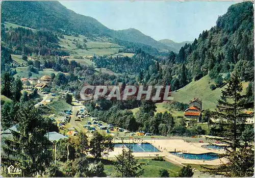 Cartes postales moderne St Claude Jura La Piscine et le Camping La Vallee du Tacon