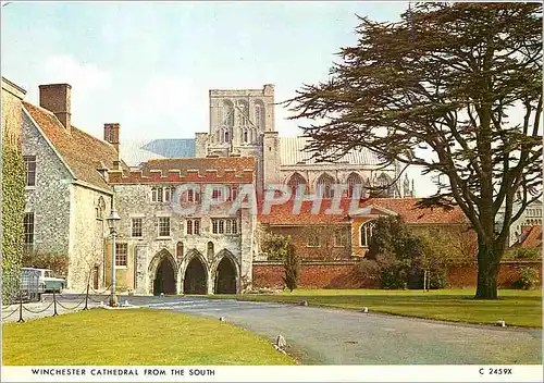 Moderne Karte Winchester Cathedral from the South