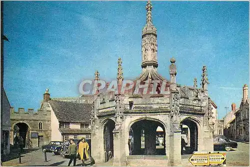 Moderne Karte Malmesbury Wits The Market Cross Built in the reign of Henry VII