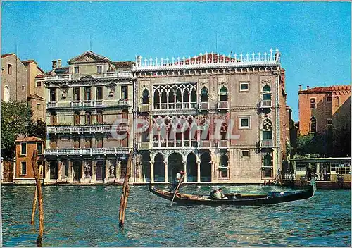 Cartes postales moderne Venezia Grand Canal La Maison d'Or