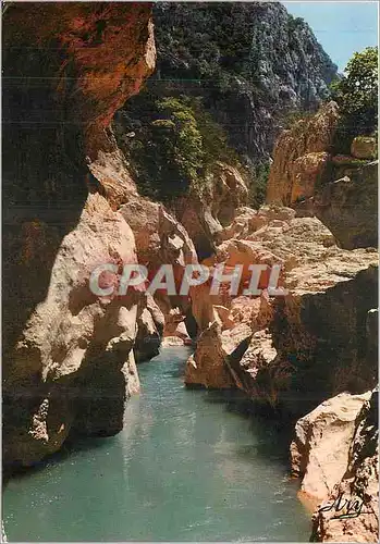 Cartes postales moderne Les Gorges Pittoresque du Verdon Au fond des Gorges Le Defile du Styx