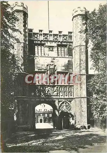 Moderne Karte Trinity College Gateway Cambridge