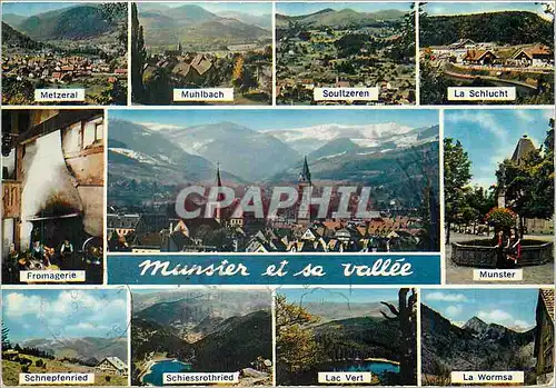 Cartes postales moderne Munster et sa Vallee