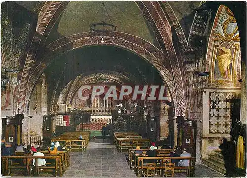 Cartes postales moderne Assisi Basilica di S Francesco Abside de l'Eglise Inferieure