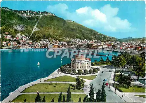 Cartes postales moderne Vue generale de Como et Brunate