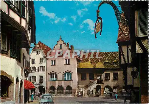 Moderne Karte Alsace Pittoresque Colmar Haut Rhin L'Ancienne Douane