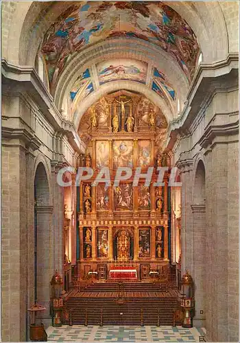 Cartes postales moderne El Escorial Monasterio Altar Mayor