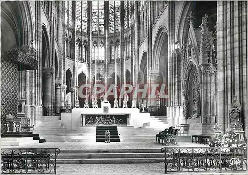 Cartes postales moderne Basilique de Saint Deny Le Choeur