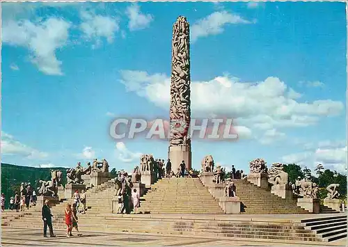 Cartes postales moderne Oslo Norway Frognerparken